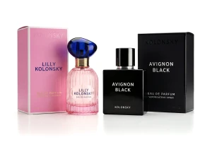 W ZESTAWIE TANIEJ  -                             LILLY KOLONSKY (50ml) &           AVIGNON BLACK (100ml)  