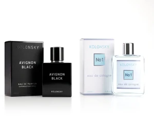 W ZESTAWIE TANIEJ - AVIGNON BLACK (100ml) & KOLONSKY No1 (100ml)